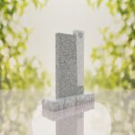 Modern Jewish Granite Memorial Headstone