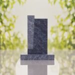 Modern Jewish Granite Memorial Headstone