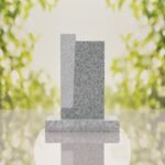 Modern Jewish Granite Memorial Headstone