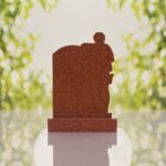 Standing Soldier Granite Memorial Headstone