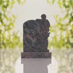 Standing Soldier Granite Memorial Headstone