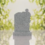 Standing Soldier Granite Memorial Headstone