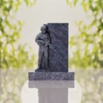 Guardian Soldier Granite Memorial Headstone