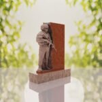 Guardian Soldier Granite Memorial Headstone