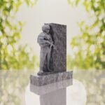 Guardian Soldier Granite Memorial Headstone