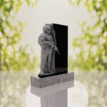 Guardian Soldier Granite Memorial Headstone