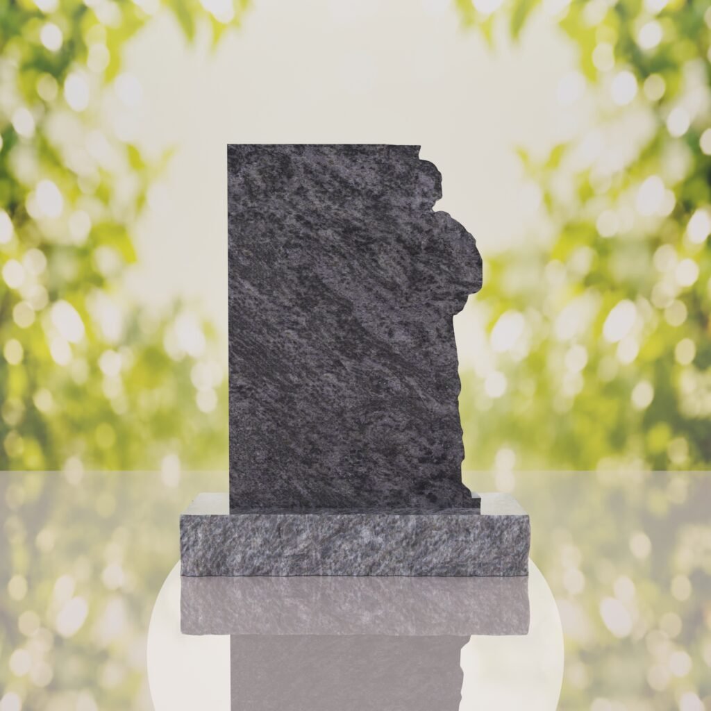 Guardian Soldier Granite Memorial Headstone