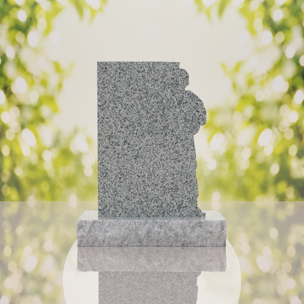 Guardian Soldier Granite Memorial Headstone