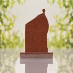 Patriotic Soldier Granite Memorial Headstone
