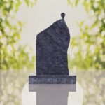 Patriotic Soldier Granite Memorial Headstone