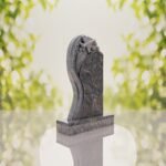 Shooting Star Granite Memorial Headstone