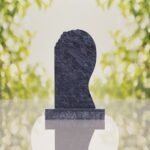 Shooting Star Granite Memorial Headstone