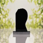 Shooting Star Granite Memorial Headstone