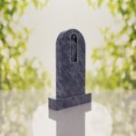Sacred Heart of Jesus Catholic Granite Headstone