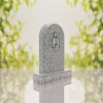 Our Lady of Guadalupe Catholic Granite Headstone