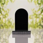 Our Lady of Guadalupe Catholic Granite Headstone
