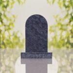 Our Lady of Guadalupe Catholic Granite Headstone