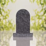 Our Lady of Guadalupe Catholic Granite Headstone