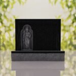 Saint Jude Companion Catholic Upright Headstone