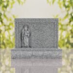 Saint Jude Companion Catholic Upright Headstone