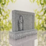 Saint Jude Companion Catholic Upright Headstone