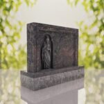 Saint Jude Companion Catholic Upright Headstone