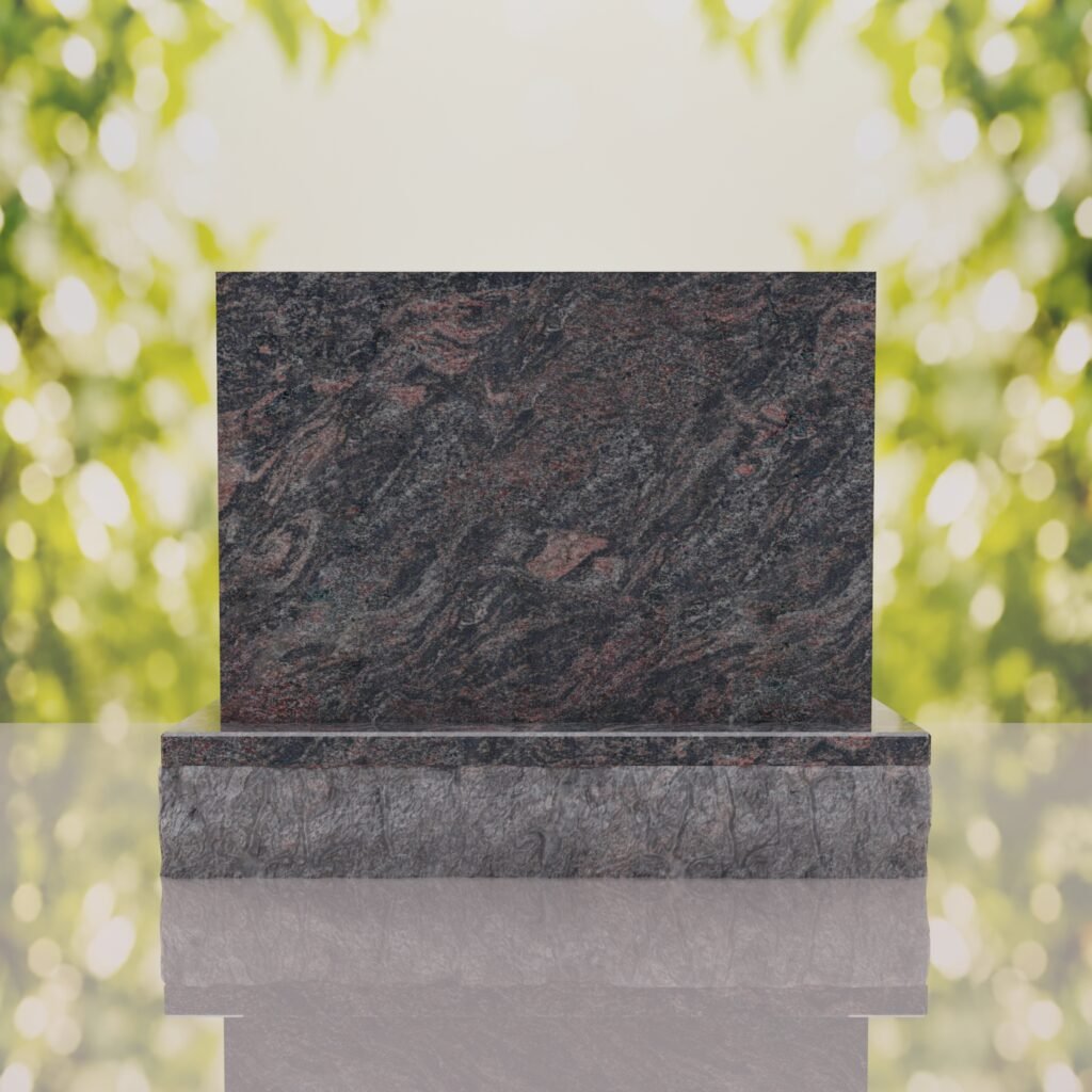 Saint Jude Companion Catholic Upright Headstone