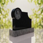 Sacred Heart of Jesus Catholic Companion Headstone