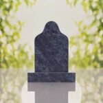 Sacred Heart of Jesus Catholic Granite Headstone