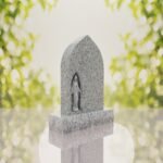 Our Lady of Grace Catholic Granite Headstone