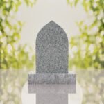 Our Lady of Grace Catholic Granite Headstone