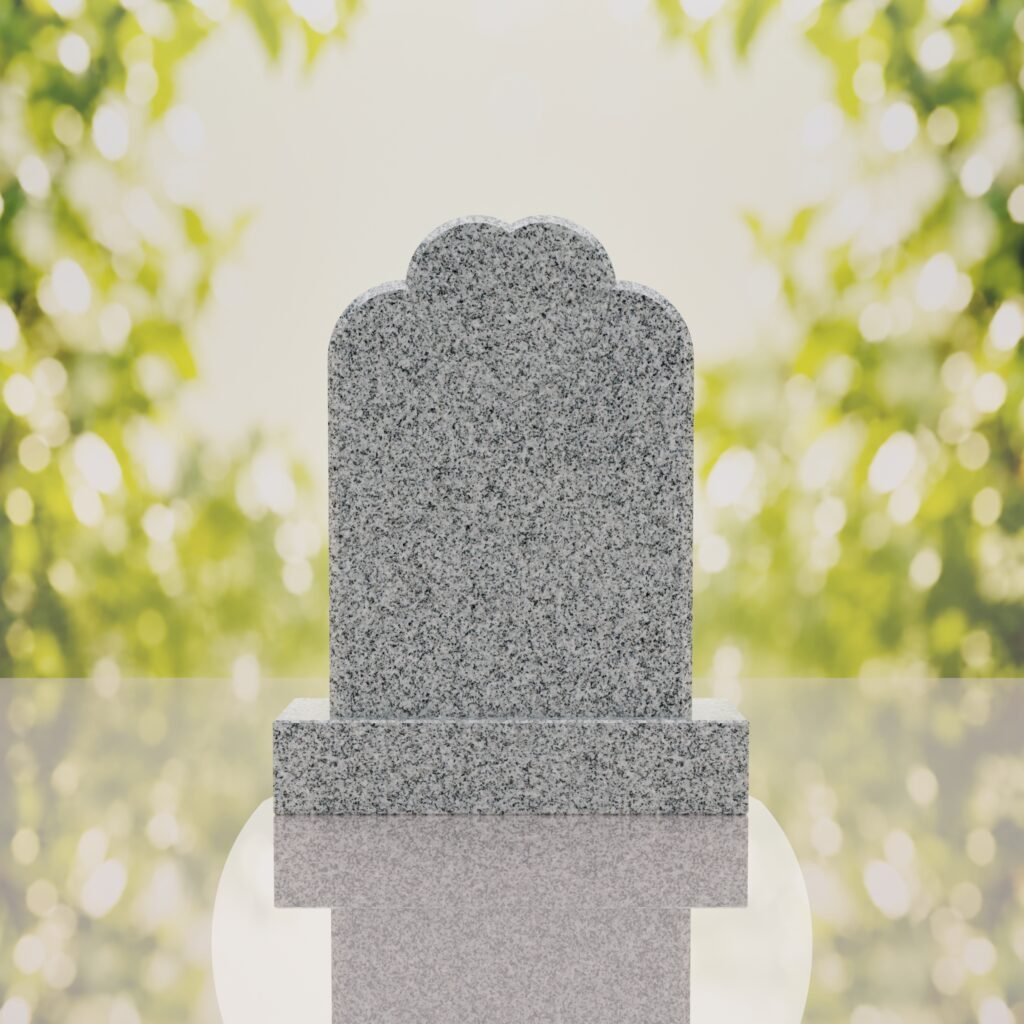 Devotion to the Sacred Heart Granite Memorial