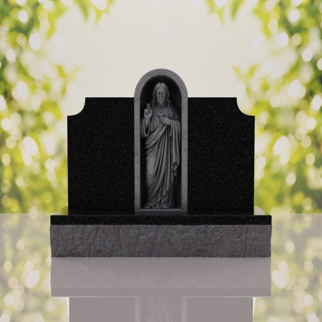 Christ the Savior Hispanic Granite Monument