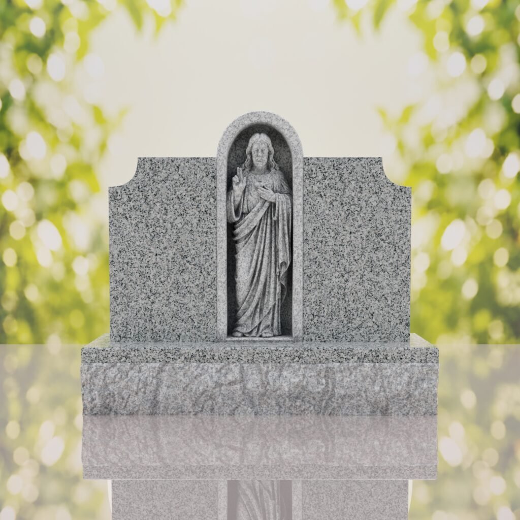 Christ the Savior Hispanic Granite Monument