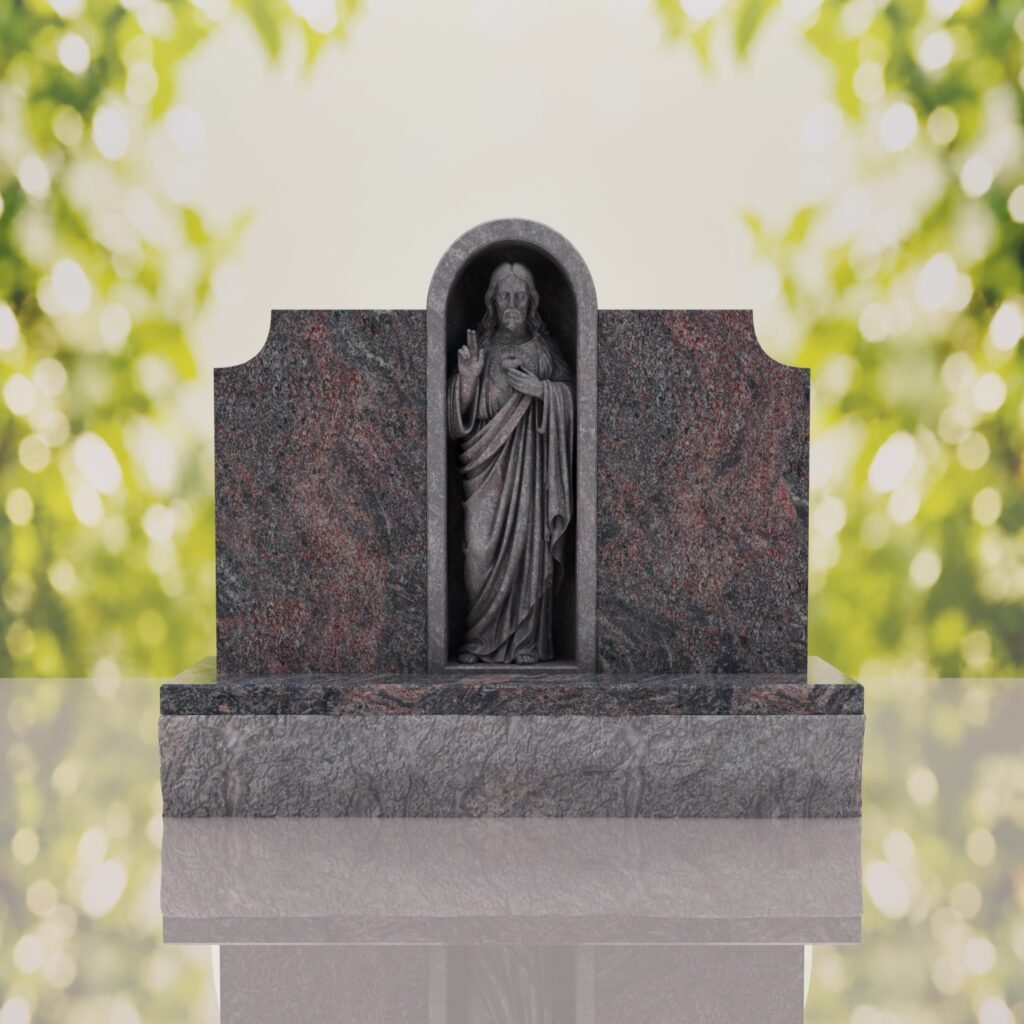 Christ the Savior Hispanic Granite Monument