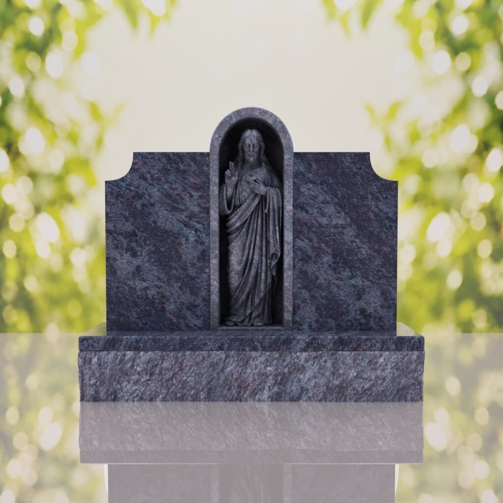 Christ the Savior Hispanic Granite Monument