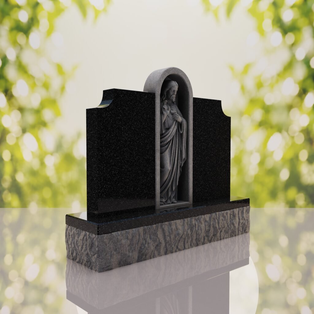 Christ the Savior Hispanic Granite Monument