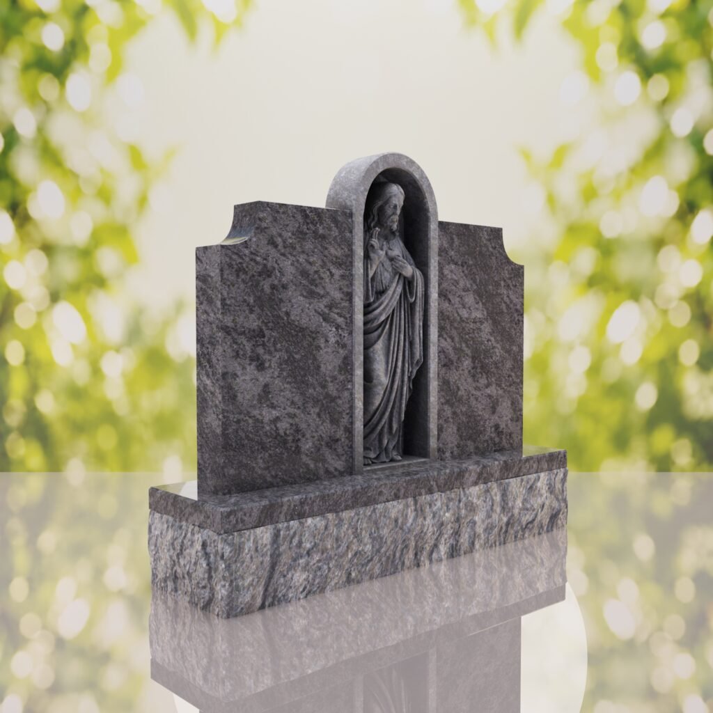 Christ the Savior Hispanic Granite Monument