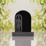 Christ the Redeemer Hispanic Granite Headstone