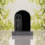 Christ the Redeemer Hispanic Granite Headstone