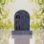 Christ the Redeemer Hispanic Granite Headstone