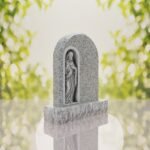 Christ the Redeemer Hispanic Granite Headstone