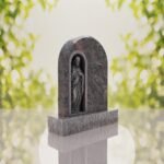 Christ the Redeemer Hispanic Granite Headstone