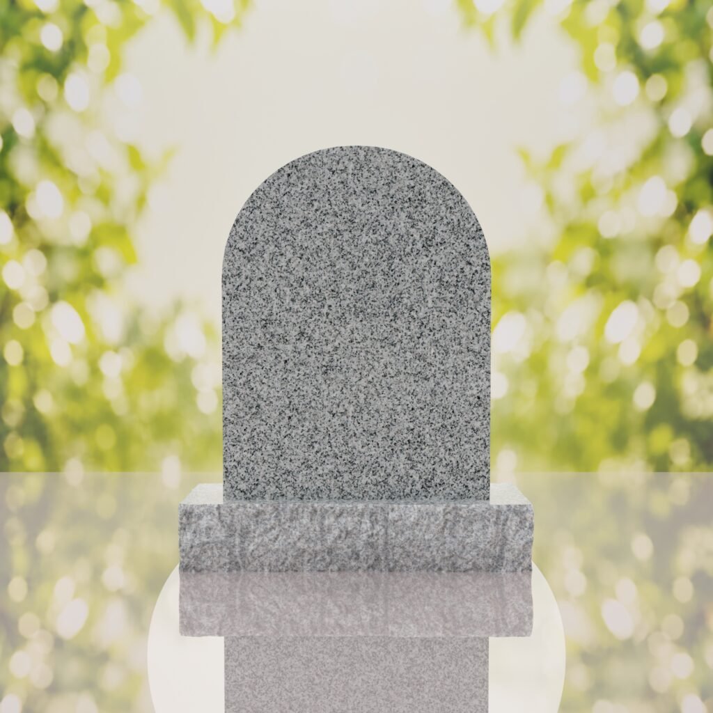 Christ the Redeemer Hispanic Granite Headstone