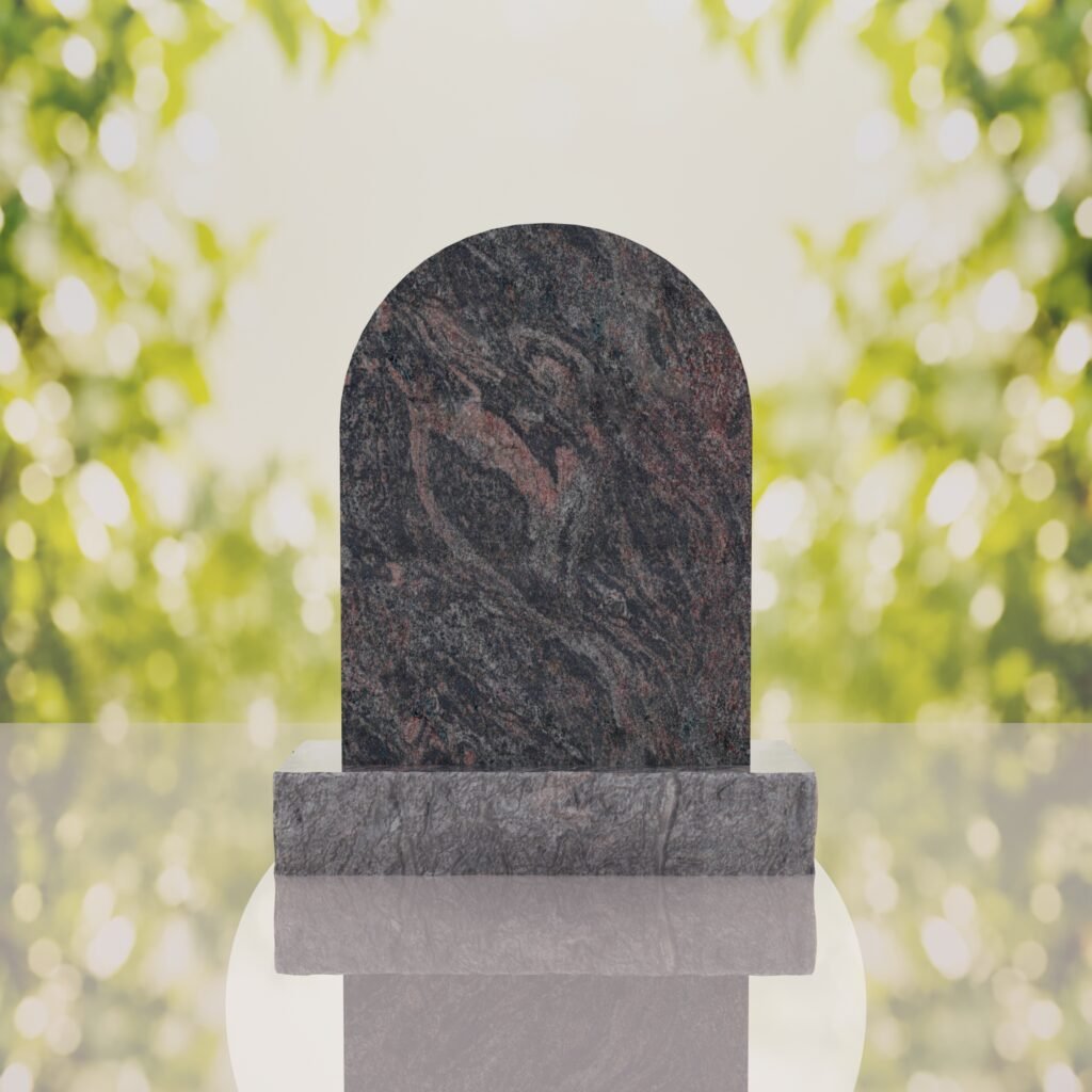 Christ the Redeemer Hispanic Granite Headstone