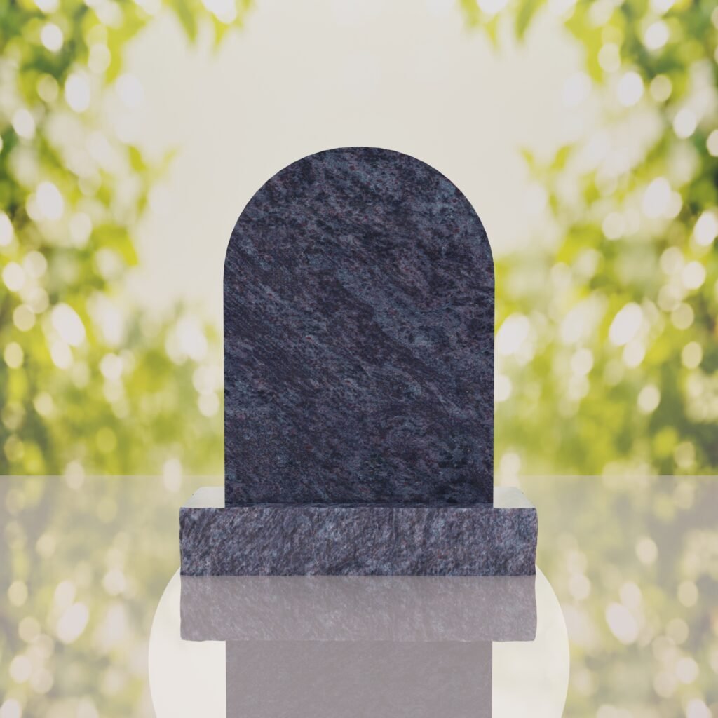 Christ the Redeemer Hispanic Granite Headstone