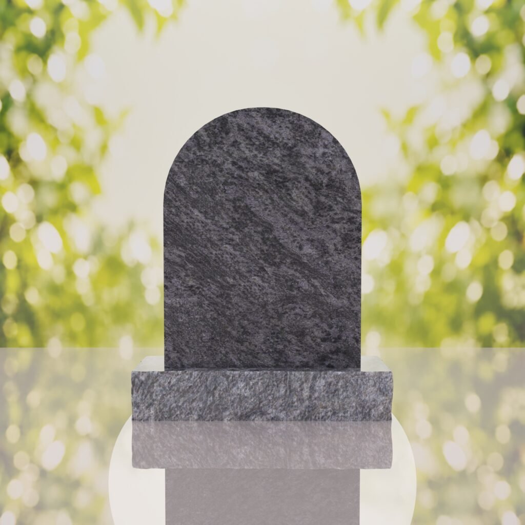 Christ the Redeemer Hispanic Granite Headstone