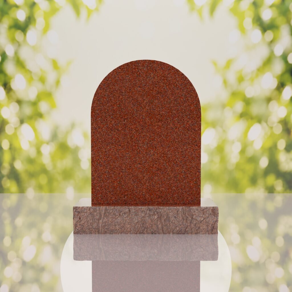 Christ the Redeemer Hispanic Granite Headstone