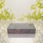 Raised Polished Flat Granite Grave Marker