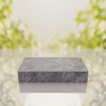 Raised Polished Flat Granite Grave Marker